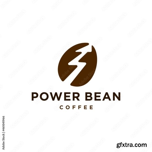 Coffee Bean Logo 3 5xAI