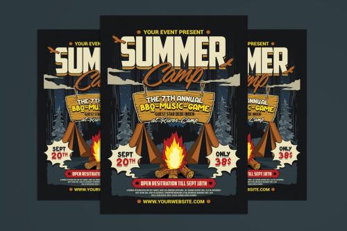 Summer Camp Flyer