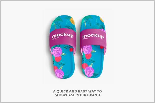 Flip Flops Mockup - Top View