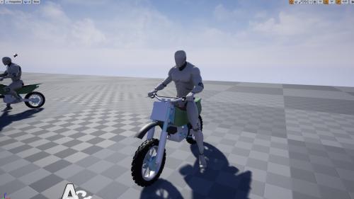 UnrealEngine - Motorbike Interact Animations Pack