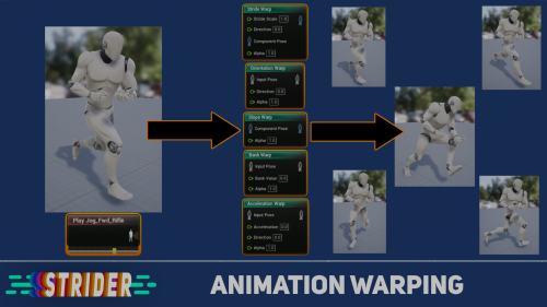UnrealEngine - Strider - Animation Warping