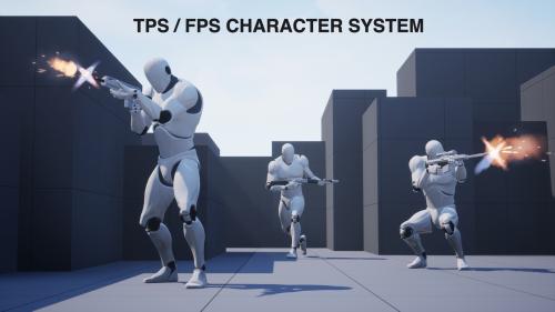 UnrealEngine - TPS - FPS Character System