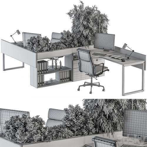 Employee Set - Office Furniture 348