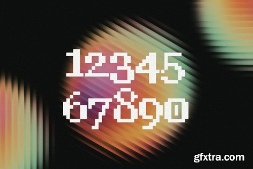 Retro Byte - Vintage 8Bit Video Game Font TYKYBBC