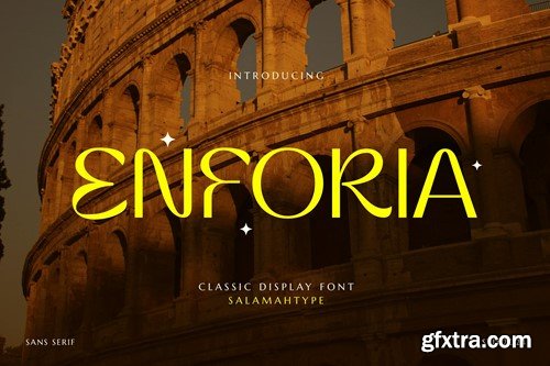 Enforia Classic Display Font CZSUQ6X