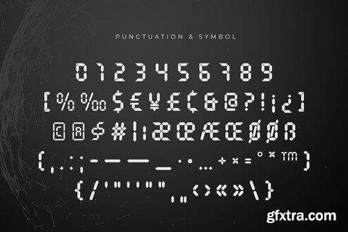 Segmenta - Futuristic Seven Segment Font + Webfont KP6C2PZ