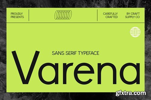 Varena – Sans Serif Typeface EX59XMW