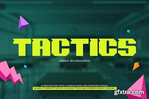 Tagtics Geometric Font P3NAEHX