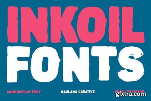 Inkoil Display Font YWMEQ84