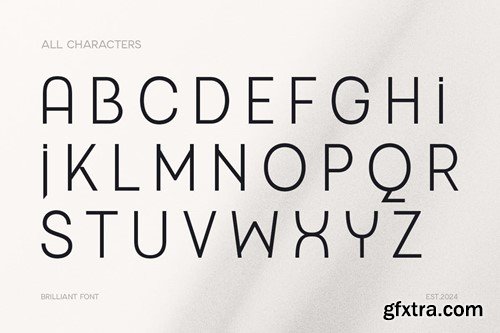 Brilliant - Modern Corporate Ligature Font GAWLXW6