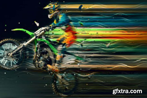 Run Motion Effect Photoshop Action