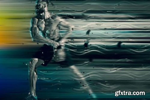 Run Motion Effect Photoshop Action