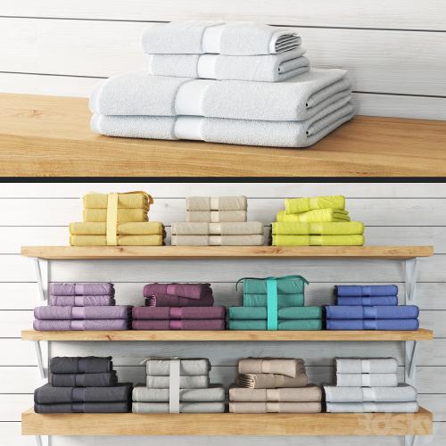 Set of colorful towels 2