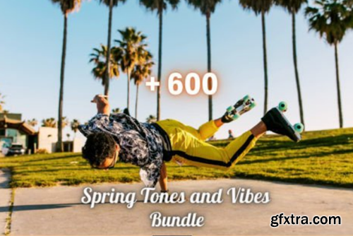 600+ SPRING Lightroom Presets Bundle