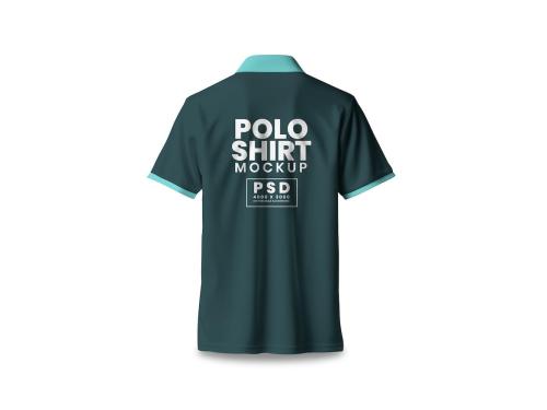 Polo Shirt Mockup Template