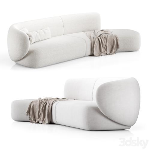 Swell Sofa 3 Seater Curved By Grado Design