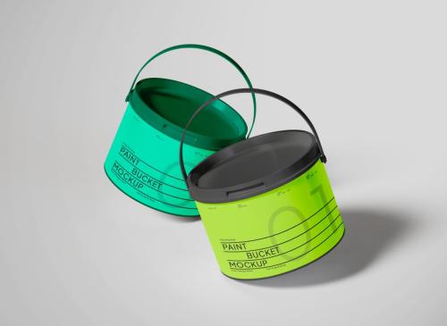 Paint Bucket Mockup