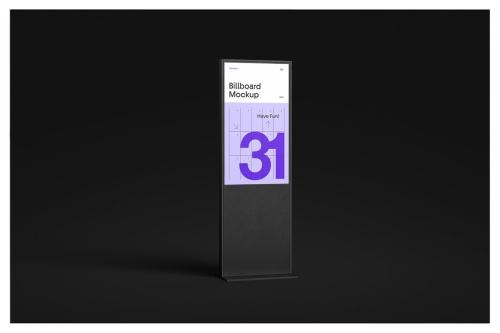 Signage Stand Mockups vol.6 - Advertising