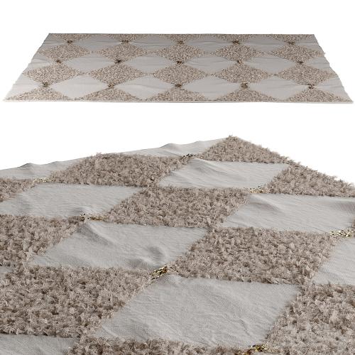 Shag Rug Creme Soft