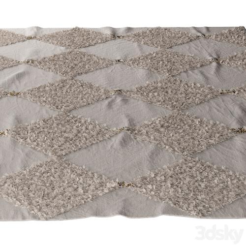 Shag Rug Creme Soft