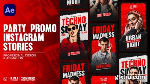 Videohive Party Instagram Stories 52621646