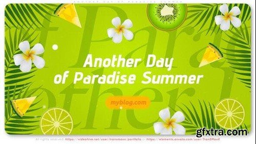 Videohive Another Day of Paradise Summer 52911491