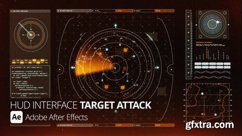 Videohive HUD Interface Radar Ae 52945644