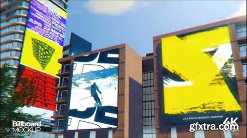 Videohive Cityscape Billboard Building 52917599