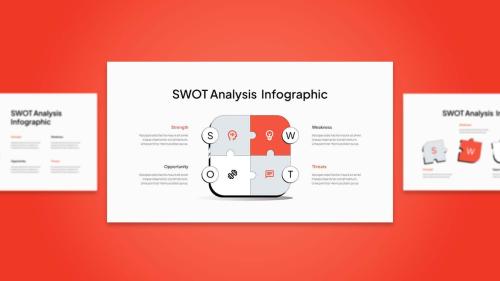 White Orange Modern SWOT Analysis Infographic 003