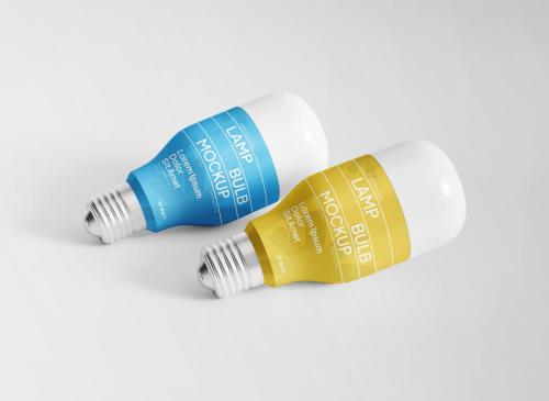 LED Bulb Mockup