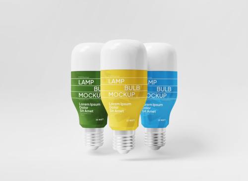 LED Bulb Mockup