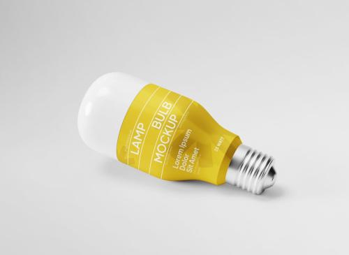 LED Bulb Mockup