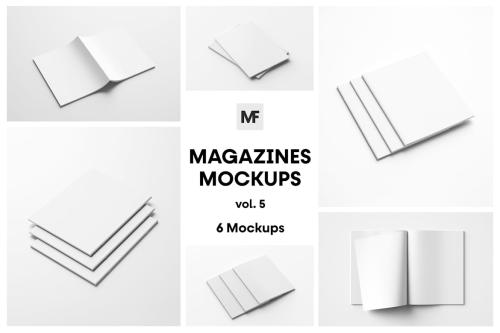 Magazine Cover Mockups vol.4