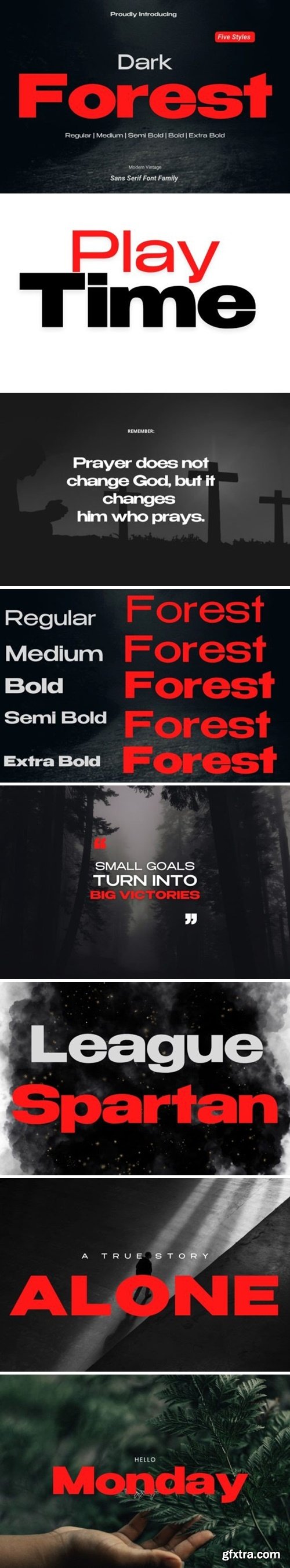 Dark Forest Font