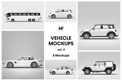 Vehicle Mockups vol.4