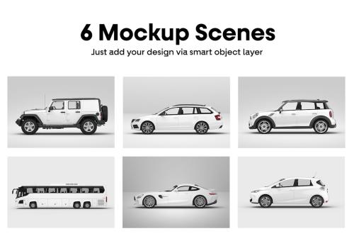 Vehicle Mockups vol.4