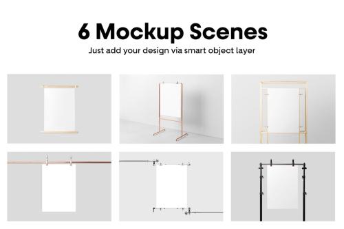 Picture Frame Mockups - Posters vol.5