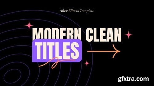 Videohive Modern Clean Titles 52940068