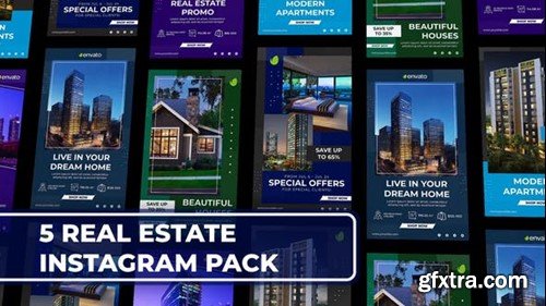 Videohive Real Estate Commercial Stories and Reel 52926444