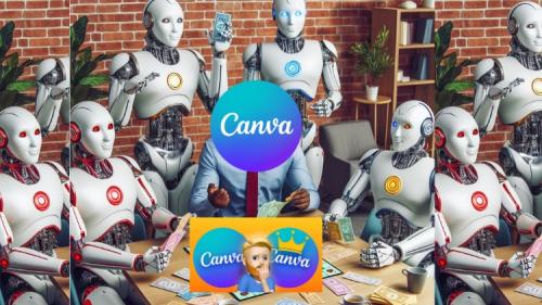 Udemy - Canva Magic Studio AI and GPT. Generate Text, Images, Videos