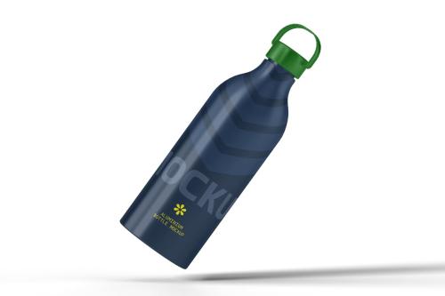 Aluminium Bottle Mockup