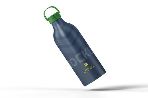 Aluminium Bottle Mockup