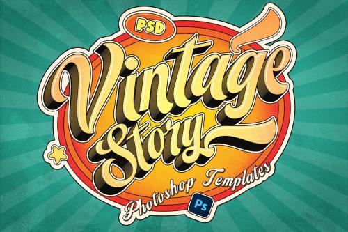 Retro Vintage Text Effects