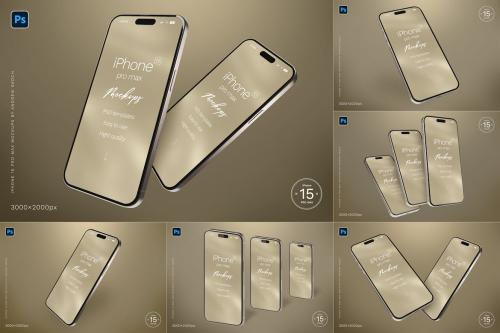 iPhone 15 Pro Max Mockup