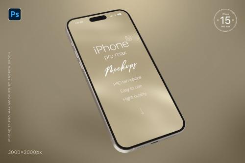 iPhone 15 Pro Max Mockup