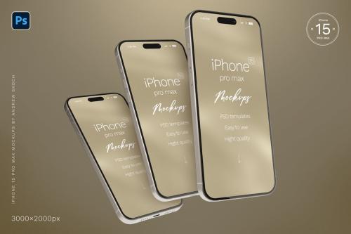 iPhone 15 Pro Max Mockup