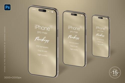 iPhone 15 Pro Max Mockup