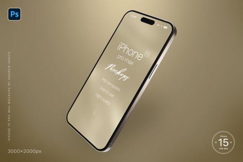 iPhone 15 Pro Max Mockup