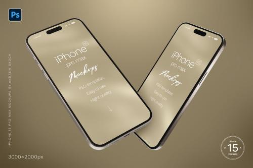 iPhone 15 Pro Max Mockup