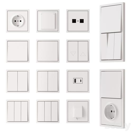 Sockets and switches Donel series R98